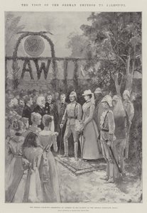 La Visita del Emperador Alemán a Palestina de Henry Charles Seppings Wright